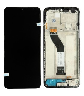 Modulo Display Para Redmi 14c Poco C75 Marco Original Negro