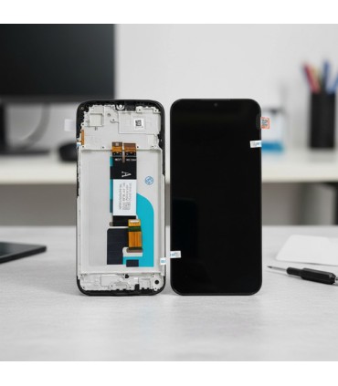Modulo Display Para Redmi 15c 4g Poco C85 Con Marco Original Negro