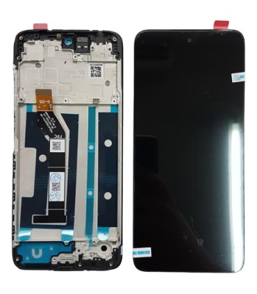 Modulo Display Para Motorola G05 / E15 High Copy Con Marco Negro