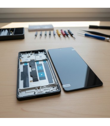 Modulo Para xiaomi Redmi Note 13 Pro 4g Poco M6 Pro 4g Incell Marco Negro
