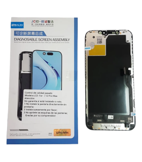 MODULO IPHONE 12 PRO MAX JCID Autoprogramable 60HZ SOFT OLED "SIN MENSAJE DE PIEZA DESCONOCIDA""