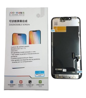 Modulo Display Para iPhone 13 Jcid Autoprogramable 60hz Oled Negro "SIN MENSAJE DE PIEZA DESCONOCIDA"
