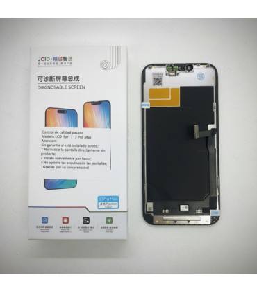 Modulo Display Para iPhone 13 Pro Max Diagnosable JCID 120hz Oled Negro