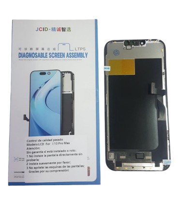 Modulo Display Para iPhone 13 Pro Max Diagnosable 90hz JCID Incel Negro