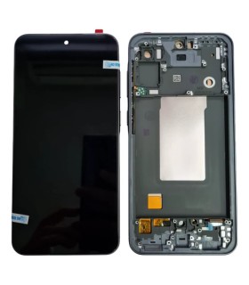 Modulo Display Pantalla Para Samsung A56 5g Incell Con Marco Gris Oscuro