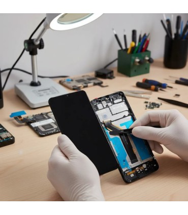 Pantalla Tactil Lcd Display Modulo Para Tcl 405 Con Marco Negro Original self