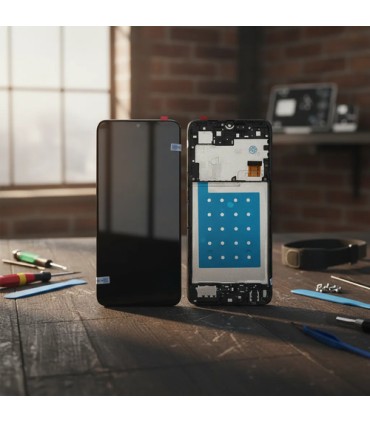 Modulo Display Lcd Tactil Para Tcl 40 Nxtpaper 5g 40r Marco Negro