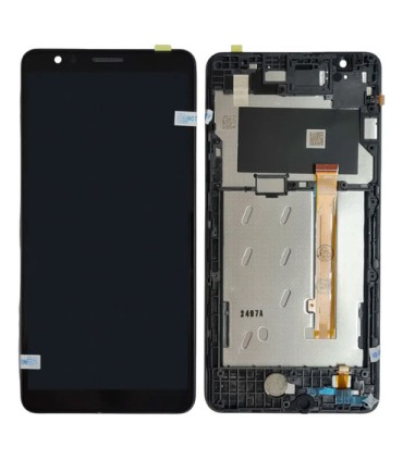 Pantalla Tactil Lcd Display Para Zte Blade A31 Plus C/ Marco Negro