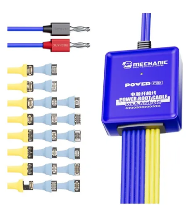 CABLE PULPO MECHANIC PARA FUENTE POWER MAX IPHONE ANDROID 4000 MODELOS HASTA IPH16 PRO MAX
