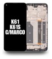 Modulo Pantalla Con Marco LG K61 / K61s Negro
