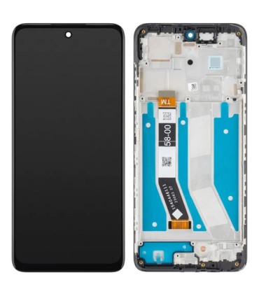 Modulo Pantalla Display Para Motorola G73 Original Marco Negro