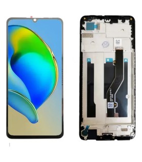 Pantalla Display Para Zte V40 Vita 8045 Original Con Marco Negro