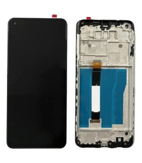 Pantalla Display Tactil Modulo Para LG K51s Original Marco Negro