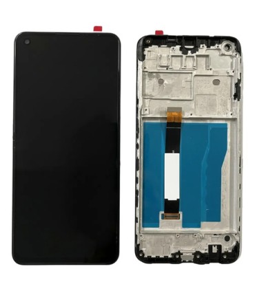 Pantalla Display Tactil Modulo Para LG K51s Original Marco Negro