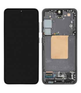 Modulo Display Para Samsung S24 S921 Incell Con Marco Eu Negro
