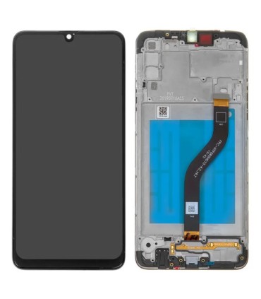 Modulo Pantalla Display Samsung A20s Incell Con Marco Negro