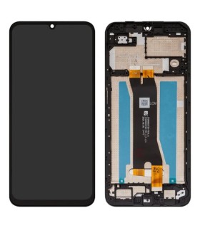 Modulo Pantalla Display Zte A35 A55 Original Con Marco Negro