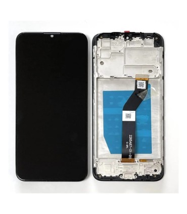 Modulo Pantalla Motorola G8 Power Lite Xt2055 Con Marco Negro
