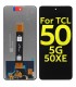 Modulo Display Tcl 50 Xe / 50 5g T613k T613p T614d T614 Negro