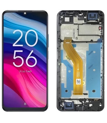Modulo Pantalla Tcl 505 Orignal Con Marco Negro
