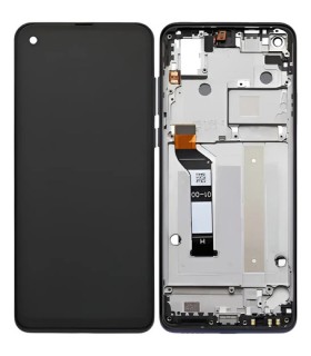 Modulo Pantalla Motorola One Action Xt2013 Con Marco Original