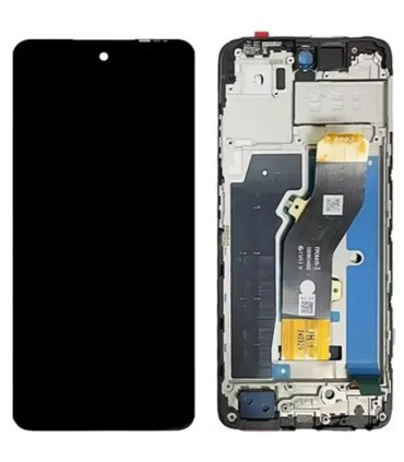 Modulo Display Pantalla Tecno Spark 20 Original con Marco Negro