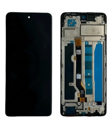 Modulo Display Tecno Spark 20 Pro / Kj6 Original Marco Negro