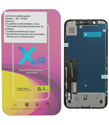 MODULO IPHONE XR INCELL NEGRO HL HD W/O