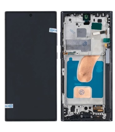 Modulo Pantalla Display Samsung S23 Ultra Incell + Marco Negro