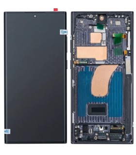 Modulo Pantalla Display Samsung S23 Ultra Oled con Marco Negro