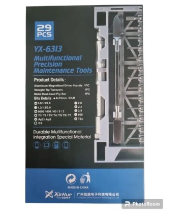 KIT DE HERRAMIENTAS PARA TELÉFONO MÓVIL YAXUN YX-6313