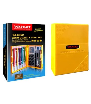 KIT DE HERRAMIENTAS DE REPARACIÓN DE TELÉFONOS CELULARES Y PORTÁTILES YAXUN YX-6300
