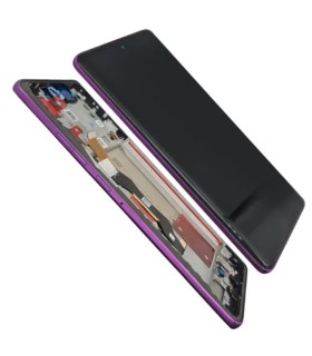 MODULOS PANTALLA MOTOROLA EDGE 60 PRO MARCO VIOLETA ORIGINAL