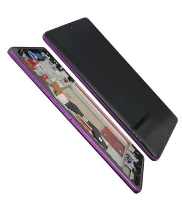 MODULOS PANTALLA MOTOROLA EDGE 60 PRO MARCO VIOLETA ORIGINAL