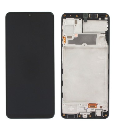 MODULO SAMSUNG A22 4G A225 OLED CON MARCO NEGRO